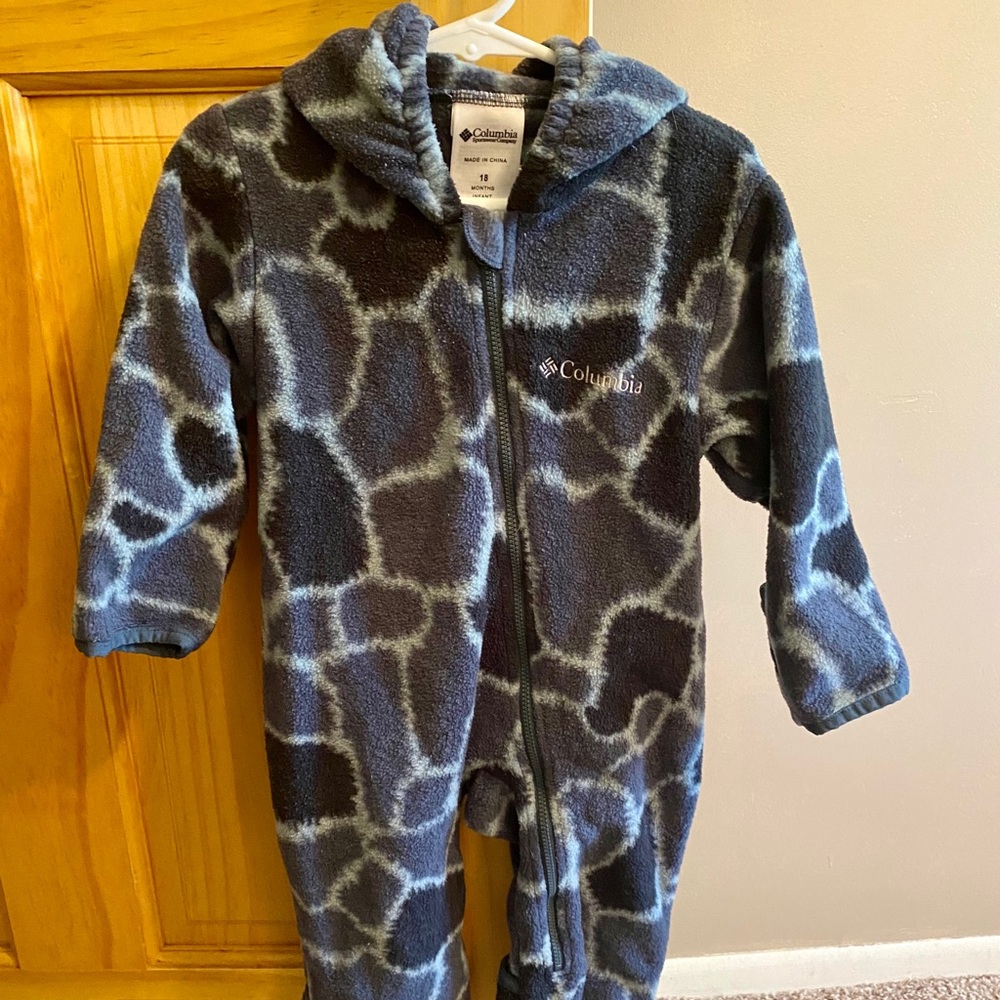 Infant Columbia Fleece Snowsuit